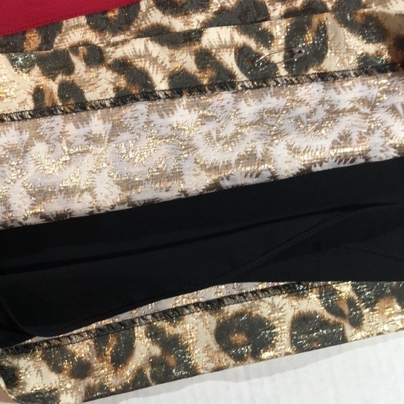 GAMBATTISTA VALLI Stunning Leopard Print Block Dress Size S. - Picture 4 of 7